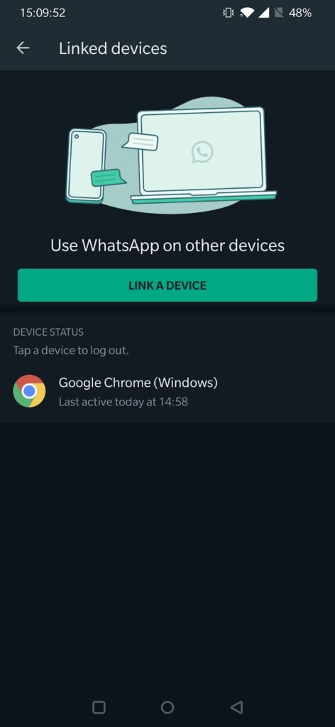 GB Whatsapp Linked devices